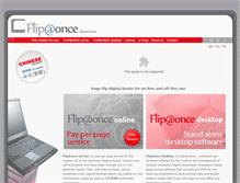 Tablet Screenshot of flipatonce.com